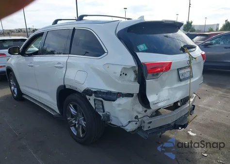2019 Toyota Highlander Limited Platinum z USA, uszkodzony, nr VIN 5TDDZRFH2KS974930
